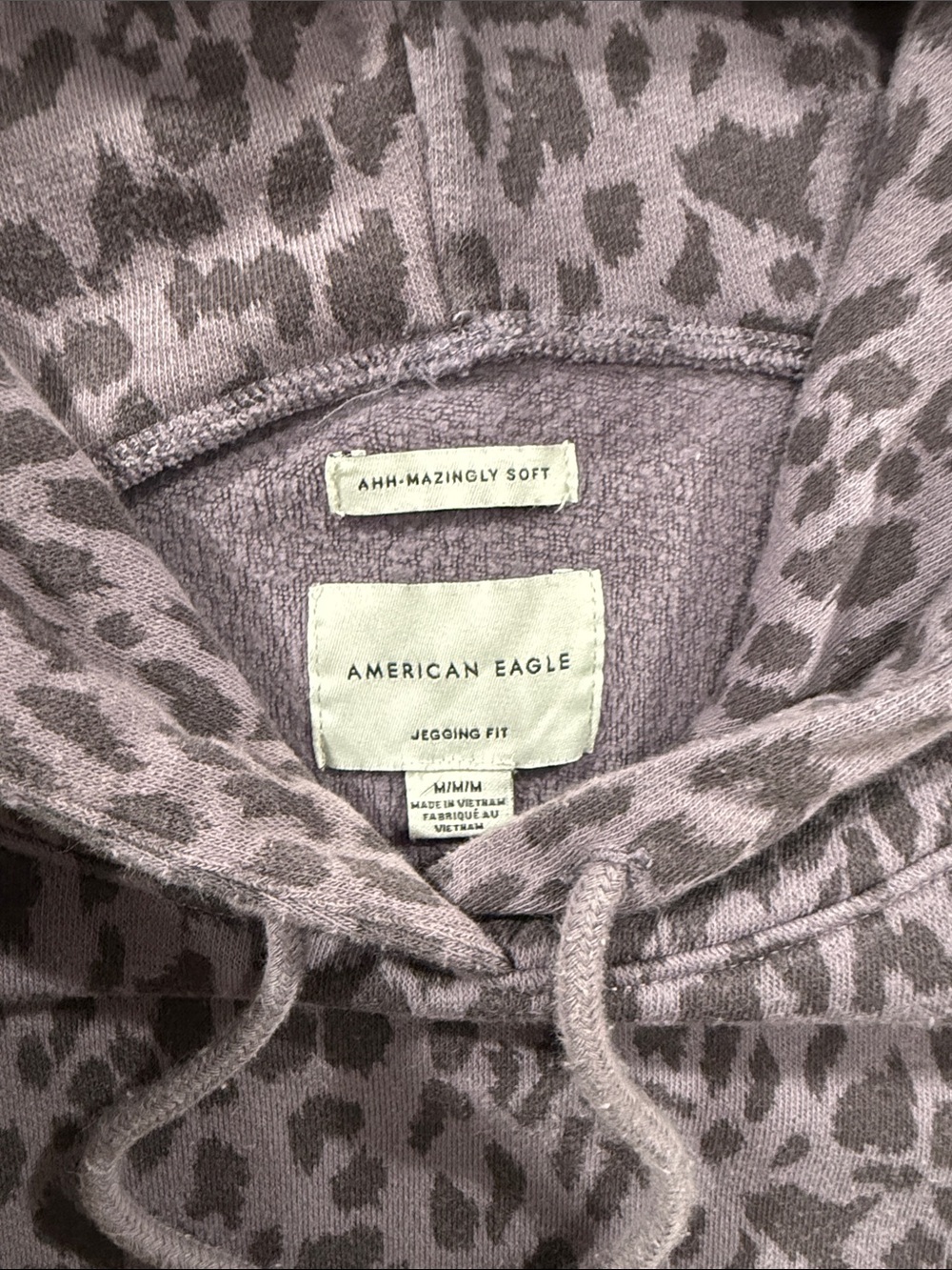 American Eagle‎ Ahh-Mazingly Soft Jegging Fit Womens Sweatshirt Hoodie Size M - Picture 2 of 7